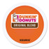 KEURIG DR PEPPER Dunkin Donuts® 400845 K-Cup Pods, Original Blend, 88/Carton
