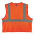 TENACIOUS HOLDINGS, INC. ergodyne® 21135 GloWear 8220HL Class 2 Standard Mesh Hook and Loop Vest, Polyester, Large/X-Large, Orange