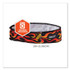 TENACIOUS HOLDINGS, INC. ergodyne® 12429 Chill-Its 6605 High-Performance Terry Cloth Sweatband, Cotton Terry Cloth, One Size Fits Most, Flames