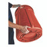 RUBBERMAID COMMERCIAL PROD. 2632 RED Vented Round Brute Container, 32 gal, Plastic, Red