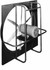 Americraft L930 2HP 3P XP Exhaust Fans; Blade Size: 30 (Inch); CFM: 14000 ; Rough Opening Height: 36-1/2 (Inch)