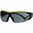 3M 7100180047 Safety Glass: Anti-Fog, Polycarbonate, Gray Lenses, Frameless, UV Protection