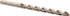 Hertel 42135 Jobber Length Drill Bit: 3/16" Dia, 135 °, Cobalt