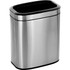 Alpine Industries ALP470-20L Trash Cans & Recycling Containers; Type: Trash Can ; Container Shape: Round ; Material: Stainless Steel/Plastic ; Finish: Smooth ; Features: Lift-Off Lid, Non-Skid Base ; Includes Lid: No