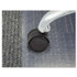 MASTER CASTER COMPANY 64526 Duet Dual Wheels, Grip Ring Type C Stem, 2" Soft Polyurethane Wheel, Matte Black, 5/Set