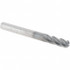 Supermill SAPB187 Ball End Mill: 0.1875" Dia, 0.625" LOC, 4 Flute, Solid Carbide