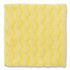 RUBBERMAID COMMERCIAL PROD. Q610 Reusable Cleaning Cloths, Microfiber, 16 x 16, Yellow, 12/Carton