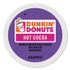 KEURIG DR PEPPER Dunkin Donuts® 7721 Milk Chocolate Hot Cocoa K-Cup Pods, 24/Box