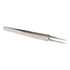 Value Collection 10404SA Dumont-Style Swiss Pattern Tweezer: 4-SA, Stainless Steel, Indented Shank with Beveled Edge & Extra-Honed Point Tip, 4-11/32" OAL