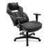 ALERA GM4146 Racing Style Ergonomic Gaming Chair, Supports 275 lb, 15.91" to 19.8" Seat Height, Black/Gray Trim Seat/Back, Black/Gray Base