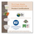WORLD CENTRIC CPCS9Q PLA Clear Cold Cups, 9 oz, Plastic, Clear, 1,000/Carton
