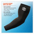 TENACIOUS HOLDINGS, INC. ergodyne® 12383 Chill-Its 6690 Performance Knit Cooling Arm Sleeve, Polyester/Spandex, Medium, Black, 2 Sleeves
