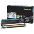 LEXMARK INT'L, INC. C746A1CG C746A1CG Return Program Toner, 7,000 Page-Yield, Cyan