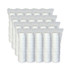DART SOLO® HS4085WH Flexstyle Double Poly Paper Containers, 8 oz, White, Paper, 25/Pack, 20 Packs/Carton