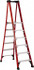 Louisville FXP1806HD 5-Step Fiberglass Ladder Platform: 375 lb Capacity, 27.8" Wide, 21.25" Deep
