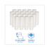 BOARDWALK 511 Low-Density Waste Can Liners, 30 gal, 0.5 mil, 30" x 36", White, Perforated Roll, 10 Bags/Roll, 20 Rolls/Carton