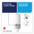 SCA TISSUE Tork® 570020A Elevation Liquid Skincare Dispenser, 1 L Bottle; 33 oz Bottle, 4.4 x 4.5 x 11.5, White
