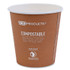 ECO-PRODUCTS,INC. EP-BHC10-WA World Art Renewable and Compostable Hot Cups, 10 oz, Paper, Gray, 50/Pack, 20 Packs/Carton