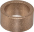 Boston Gear 34930 Sleeve Bearing: 3/4" ID, 1" OD, 1/2" OAL, Oil Impregnated Bronze