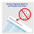 AVERY PRODUCTS CORPORATION 73606 TouchGuard Protective Film Sheet, 9" x 12", Matte Clear, 10/Pack