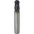 Mitsubishi 10633328 Ball End Mills; Mill Diameter (Decimal Inch): 0.0787 ; Mill Diameter (mm): 2.00 ; Number Of Flutes: 4 ; End Mill Material: Carbide ; Length of Cut (mm): 2.0000 ; Coating/Finish: AlCrN