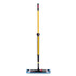 RUBBERMAID COMMERCIAL PROD. HYGEN™ 1835528 Pulse Microfiber Spray Mop System, 17" Microfiber Head, 52" Yellow Plastic Handle