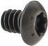 Camcar 34152 Button Socket Cap Screw: #10-24 x 1/4, Alloy Steel, Black Oxide Coated
