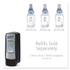 GO-JO INDUSTRIES PURELL® 8728-06 ADX-7 Dispenser, 700 mL, 3.75 x 3.5 x 9.75, Chrome/Black