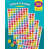 TEACHER CREATED RESOURCES Teacher Created Resources Colorful Smiles Sparkle Mini Stickers Value Pack