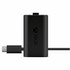 Xbox Rechargeable Battery + USB-C Cable Charges while you playIFull Charge in 4 Hours Say goodbye to AAs Keep the action going with the Xbox Rechargeable Battery + USB-C Cable. Recharge while you play or afterwards, even when your Xbox is in standby. The long-lasting rechargeable battery fully charges in under 4 hours. Say goodbye to disposable batteries and interrupted gameplay.