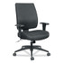 ALERA HPS4201 Alera Wrigley Series High Performance Mid-Back Synchro-Tilt Task Chair, Supports 275 lb, 17.91" to 21.88" Seat Height, Black