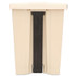 RUBBERMAID COMMERCIAL PROD. 614500BG Legacy Step-On Receptacle, 18 gal, Polyethylene, Beige