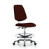 Blue Ridge Ergonomics MSC40363 Task Chair: Vinyl, Burgundy