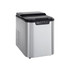 Prepare frosty beverages with this Danby ice maker. The 25- Lbs daily production capacity is ideal for use in a wet bar or office break room, and the self-cleaning feature offers hassle-free maintenance. An included scoop lets you quickly fill your cup, while the alarm lets you know when the bucket is full. Promptly change settings using the electronic controls and LED screen on this Danby ice maker.  Makes up to 25 pounds of ice daily.  Push-button controls for power and self-cleaning function.  Removable tray for convenient access.  2-pound capacity.  Stainless steel finish for modern appeal.  Energy efficient - designed to use less energy than alternative products, potentially helping you save money and reduce your carbon footprint.