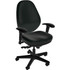 Designed with Pressure Cast cushions, this high-back office chair helps you stay focused on your work. The adjustable chair features lumbar support and positional control to help users find their preferences. The ergonomic desk chair moves smoothly thanks to riveted casters.  Overall Dimensions: 39-3/4inH x 24inW x 24inD.  Ergonomic design allows for comfort throughout the day.  Recommended for professional use 8-10 hours per day.  Adjustable lumbar support and a lumbar crest with thoracic and sacral cradles.  Pressure Cast cushioning.  Multifunctional mechanism allows positional control.  Arms are height and width adjustable.  Riveted casters.  Swiveling design.  Assembly required.  Features polyurethane material.  Backed by the manufacturers lifetime limited warranty.  Tested to meet ANSI/BIFMA Performance Standards - Manufacturer testing has been conducted on this product to meet specific performance requirements and safety standards set forth by the American National Standards Institute (ANSI) and the Business and Institutional Furniture Manufacturers.  Meets/Exceeds Flammability Standard TB117-2013.
