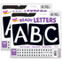 Lively letters, limitless possibilities! Convenient, reusable, and easy to use.  Great for student work displays, bulletin boards, signs, banners, news boards, learning activities, labeling, and much more!  Fade-resistant colors coordinate with TREND products.  Durable.  Black tile designs produce a bold look.
