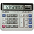 Simplify your calculations with this Victor PC Touch 2140 desktop calculator. The sleek and compact design is perfect for both home and office use with ease in storage and portability, while the user-friendly interface with responsive touch buttons enables effortless operation. Equipped with a 12-digit LCD, this calculator provides easy-to-read results, while the battery and solar power source provide long-lasting performance and save you money on replacement batteries. This Victor PC Touch 2140 desktop calculator features an independent memory function, allowing you to store important calculations with ease.  12-digit LCD for clear and accurate resultsIncludes basic arithmetic, square root, and percentage calculationsMultiple calculation modes, including decimal, rounding, and fraction modesIndependent memory function for storing and recallingCompact design for easy placement on any desktop