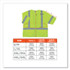 TENACIOUS HOLDINGS, INC. ergodyne® 22127 GloWear 8320Z Class 3 Standard Zipper Vest, Polyester, 2X-Large/3X-Large, Lime