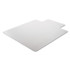 ALERA MAT3648CFPL Occasional Use Studded Chair Mat for Flat Pile Carpet, 36 x 48, Lipped, Clear