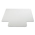 ALERA MAT3648CFPL Occasional Use Studded Chair Mat for Flat Pile Carpet, 36 x 48, Lipped, Clear