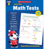 Prepare students for real tests with the Scholastic Success With Math Tests Workbook. The workbook offers 48 pages, including 8 ready-to-take practice tests to help them hone important math skills.  Offers 8 ready-to-take practice tests to help students strengthen their math skills.  Features a focus on multiplication and division, time and money, problem solving, fractions and more.  Contains 48 full-color pages in total.