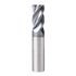 Supermill XPVS500L Square End Mill: 1/2'' Dia, 1-1/2'' LOC, 1/2'' Shank Dia, 4'' OAL, 4 Flutes, Solid Carbide