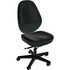 Whether you are at the office or in your living space, choosing the right high-back chair matters. This ergonomic desk chair offers lumbar support and synchronized rocking to provide lasting comfort. The adjustable office chair is great for shared spaces and moves around on riveted casters.  Overall Dimensions: 39-3/4inH x 24inW x 24inD.  Ergonomic design allows for comfort throughout the day.  Recommended for professional use 8-10 hours per day.  Weight capacity tested to support 400 lb.  Resilient, high-density Pressure Cast cushioning.  Fingertip lumbar support adjustment and thoracic and sacral cradles.  Side tension control for synchronized rocking.  Riveted casters.  Assembly required.  Polyurethane material.  Backed by the manufacturers lifetime limited warranty.  Tested to meet ANSI/BIFMA Performance Standards - Manufacturer testing has been conducted on this product to meet specific performance requirements and safety standards set forth by the American National Standards Institute (ANSI) and the Business and Institutional Furniture Manufacturers.  Meets/Exceeds Flammability Standard TB117-2013.