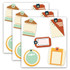 Add style to your classroom with these Carson Dellosa Education Cut-Outs. Made from durable card stock, these cut-outs are suitable for a variety of uses.  Printed on durable card stock.  Suitable as desk tags, cubby tags, game pieces, bulletin board decor and more.  Includes 36 pieces per pack. Sold as 3 packs for a total of 108 cut-outs.