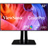 Designers, photographers, videographers and other creative professionals will love the ViewSonic VP3268a-4K 32in ColorPro 4K UHD IPS Monitor. This monitor offers 4K UHD resolution and thin bezels for easy viewing. The monitor can be adjusted in many ways to create a comfortable setup.  4K UHD (3840 x 2160p) IPS monitor features thin bezels, HDR10 and a 60Hz refresh rate.  SuperClear IPS panel and a frameless design provide a virtually seamless viewing experience.  Flicker-Free technology and a Blue Light Filter help reduce eye fatigue.  Provides 100% sRGB, EBU, SMPTE-C, Rec. 709 and DICOM-SIM color spaces and Delta E<2 accuracy.  14-bit 3D look-up table generates a smooth palette of 4.39 trillion colors. 6-axis color adjustment functionality helps handle professional applications.  Tilts, swivels, pivots and is adjustable in height to help you find the best position.  Certified as capable of reproducing Pantone Matching System colors.  Supports laptops, PCs, Macs and more with USB-C, RJ45, USB, HDMI and DisplayPort inputs. Ethernet RJ45 and USB-C connections allow rapid data, audio and video transfers.  Backed by the manufacturers 3-year limited warranty.  EPEAT Silver certified - reduced environmental impact from multiple eco-attributes. Ranked in three tiers: Bronze, Silver or Gold.  Energy efficient - designed to use less energy than alternative products, potentially helping you save money and reduce your carbon footprint.