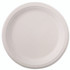 HUHTAMAKI Chinet® 21232 Classic Paper Dinnerware, Plate, 9.75" dia, White, 125/Pack, 4 Packs/Carton