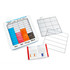 The Hand2Mind Build-A-Grid will help teach a variety of topics. This set includes 8 array transparencies, 8 double-sided array cards and an activity guide for all you need to teach graphing, operations and more.  Set includes 8 array transparencies and 8 double-sided array cards.  Simply lay the transparencies over the cards to build over 35 unique grids.  Write-on/wipe-off border allows teachers and students to model their problem-solving techniques.  Includes a Getting Started Activity Guide.
