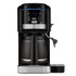 Start each morning with a cup of fresh, aromatic coffee from the Cuisinart Automatic Grind And Brew Coffeemaker, a coffee grinder and maker in one. This coffeemaker/grinder combo makes it easy to go from coffee beans to grounds in an instant.  12-cup coffeemaker with grinder lets you brew enough for a group.  Automatic grinder puts fresh grounds at your fingertips.  24-hour programmable brew start helps save time in the morning.  Brew-and-pause function lets you sneak a cup before the pot is completely full.  Auto shutoff provides safety.  Black for a sleek touch.