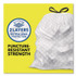 CLOROX SALES CO. Glad® 78900BX ForceFlex Kitchen Drawstring Trash Bags, 13 gal, Gain Original Scent, 24 x 27.38, White, 80/Box