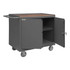 Durham 3113-TH-95 Mobile Work Centers; Center Type: Mobile Bench Cabinet ; Depth (Inch): 42-1/8 ; Height (Inch): 36-3/8 ; Number Of Bins: 0 ; Color: Gray ; Overall Depth: 42.125in